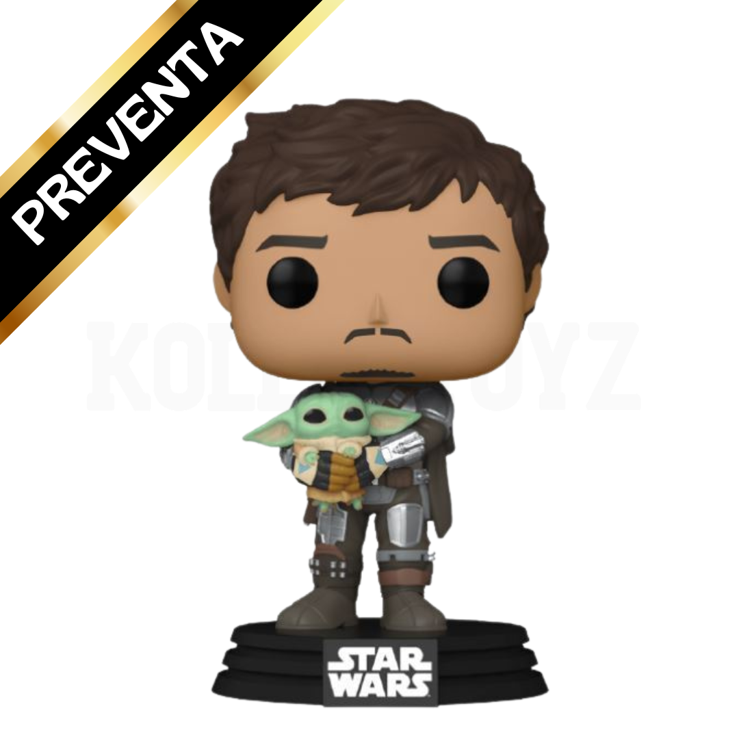 PREVENTA Funko Pop Star Wars: The Mandalorian with Grogu (461)
