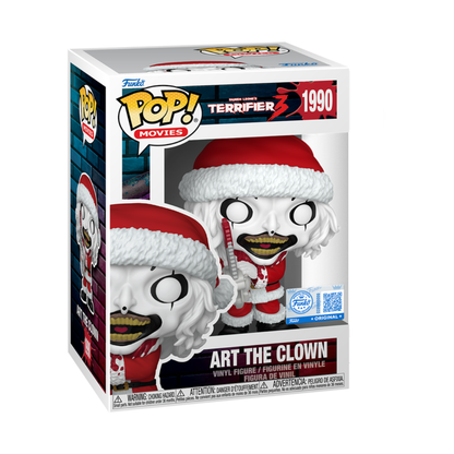 PREVENTA Funko Pop Terrifier 3: Art The Clown With Chainsaw Bloody - Exclusive (1990)