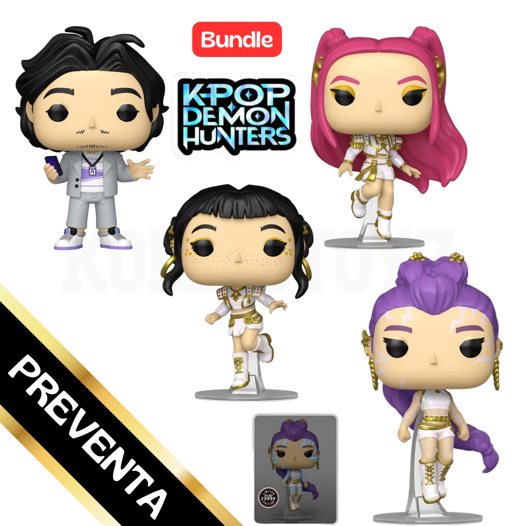 PREVENTA Funko Pop K-pop Demon Hunters: Bundle 2 C/Chase