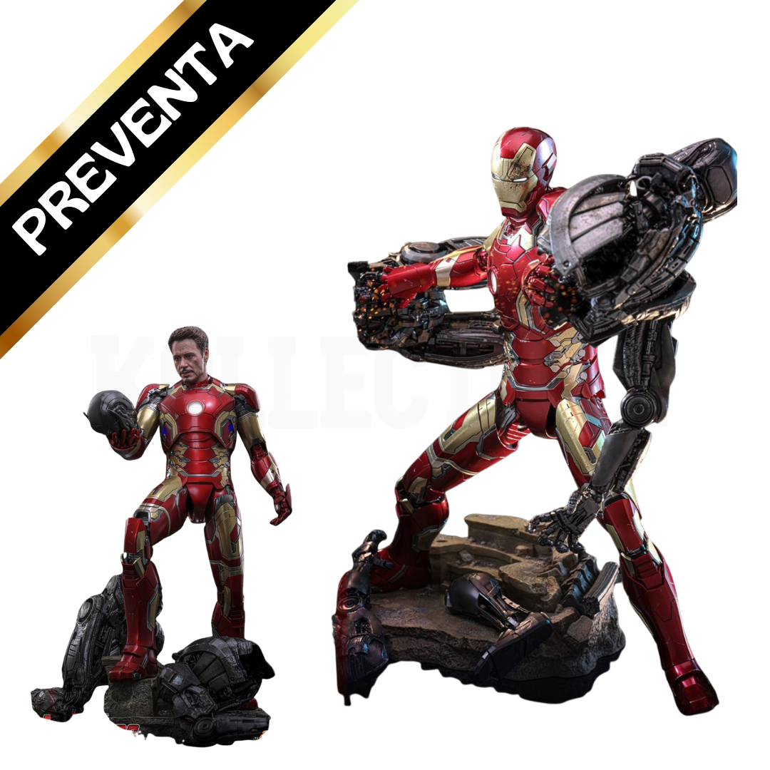 PREVENTA Hot Toys The Avengers: Age Of Ultron: Iron Man Mark XLIII 2.0 Deluxe Escala 1:6