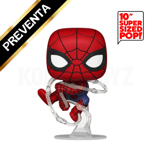 PREVENTA Funko Pop Jumbo Marvel Spider-Man Brand New Day: Spider-Man Swinging  (1589)