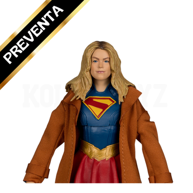 PREVENTA McFarlane DC Multiverse Gold Label Deluxe Theatrical Edition Supergirl and Krypto 7-Inch Scale Action Figure