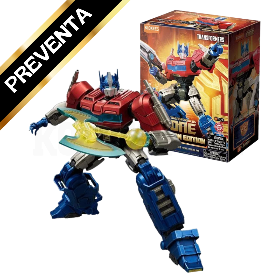 PREVENTA Blokees Action Edition Transformers ONE: Optimus Prime Orion Pax (71173)