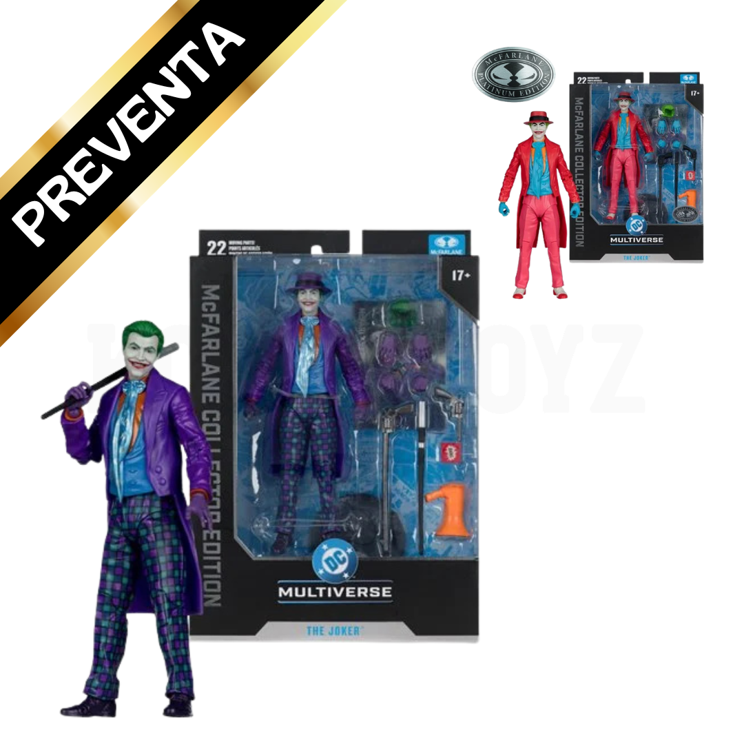 PREVENTA McFarlane DC Multiverse Collector Edition Batman #57: The Joker 7-Inch Scale Action Figure