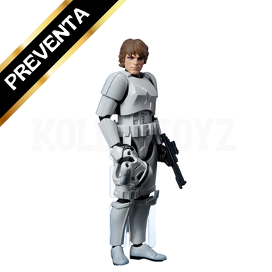 PREVENTA Blokees Champion Class Star Wars: A New Hope: Luke Skywalker Stormtrooper Disguise Version (75804)