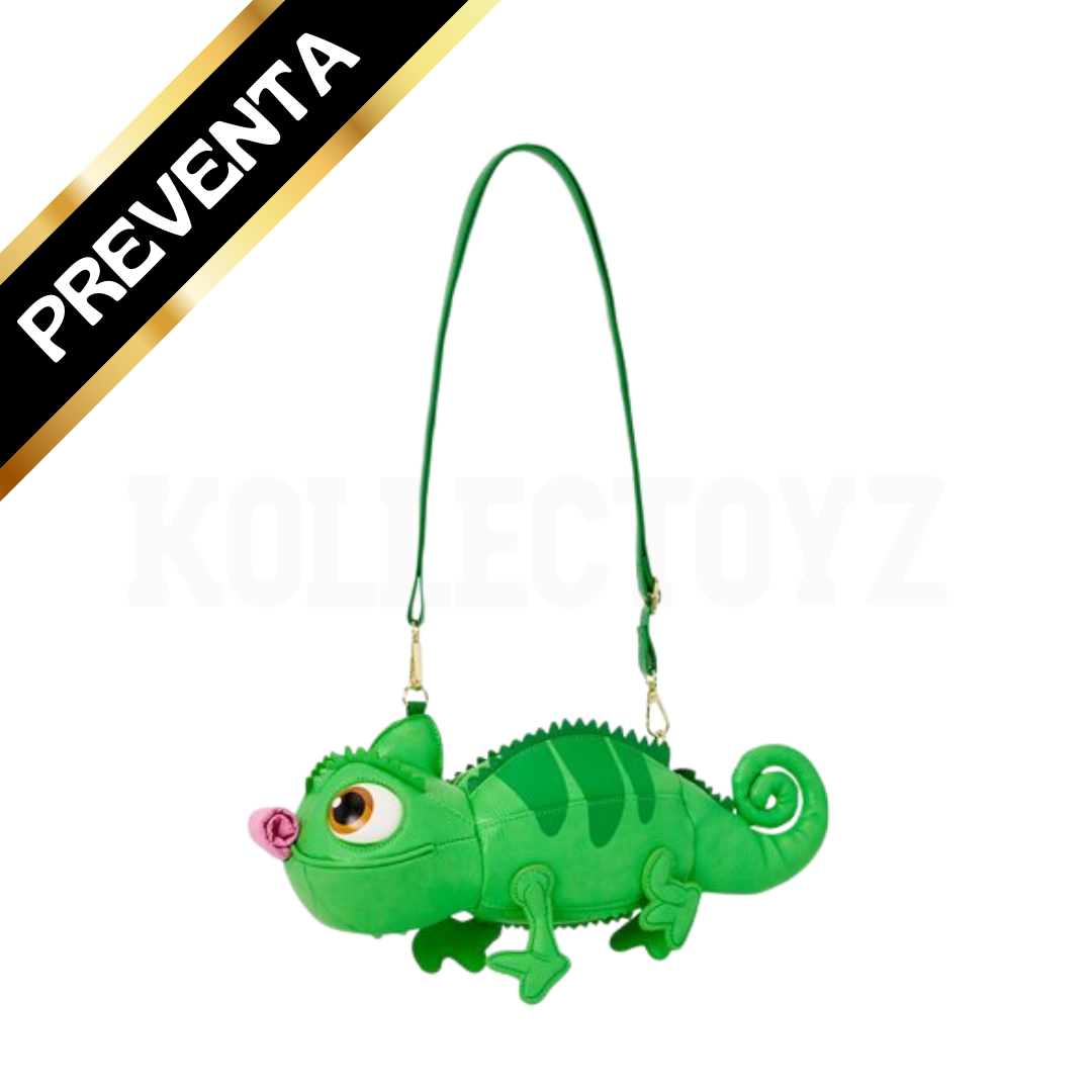 PREVENTA Loungefly Tangled Pascal Figural Crossbody Bag