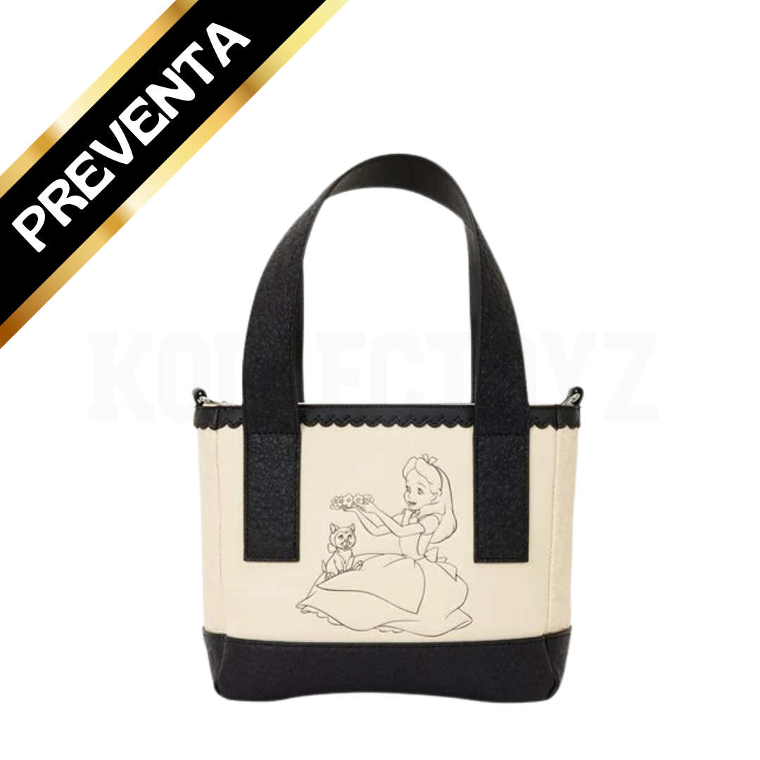 PREVENTA Loungefly Alice in Wonderland Mini Tote Crossbody Bag