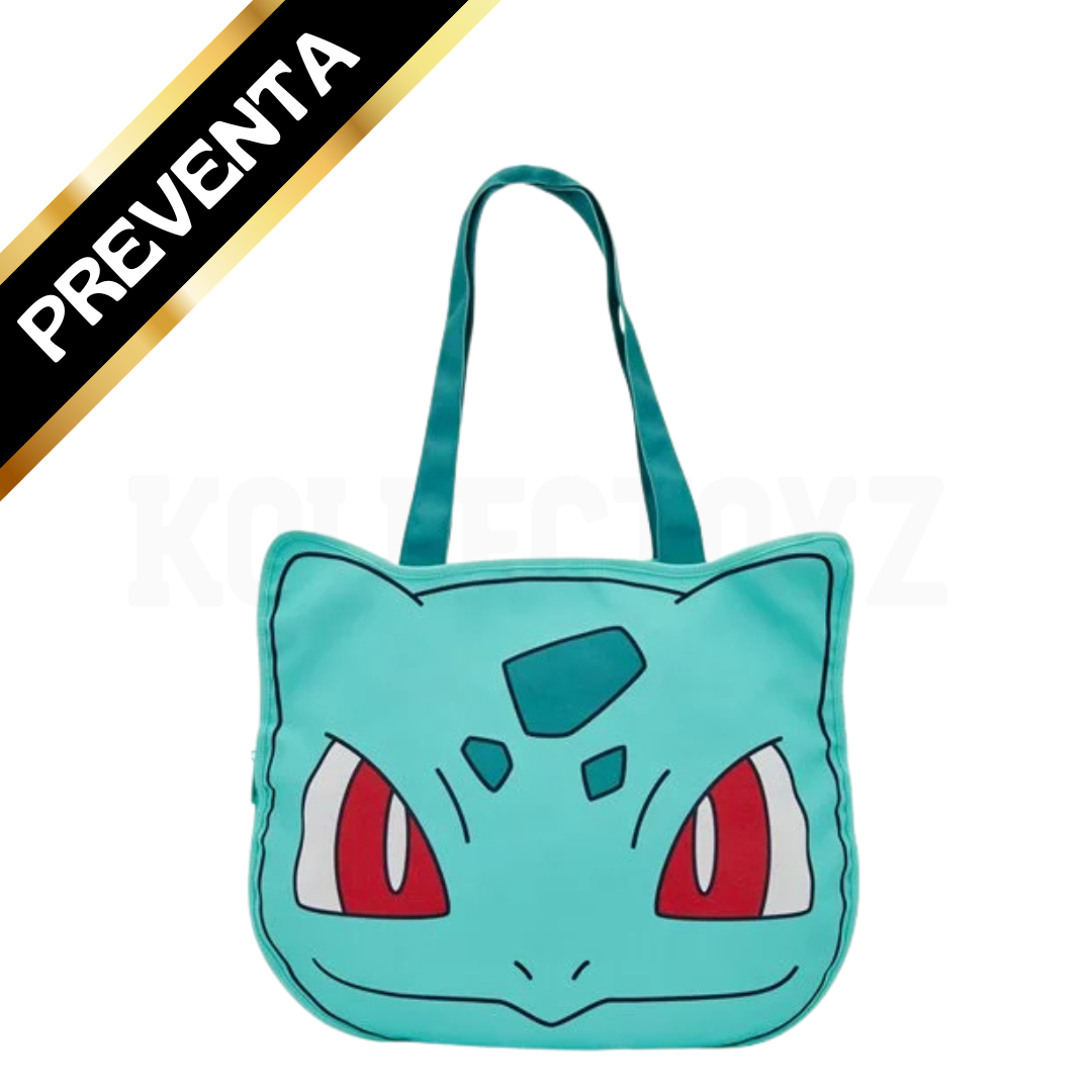 PREVENTA Loungefly Pokemon Bulbasaur Large Canvas Tote Bag
