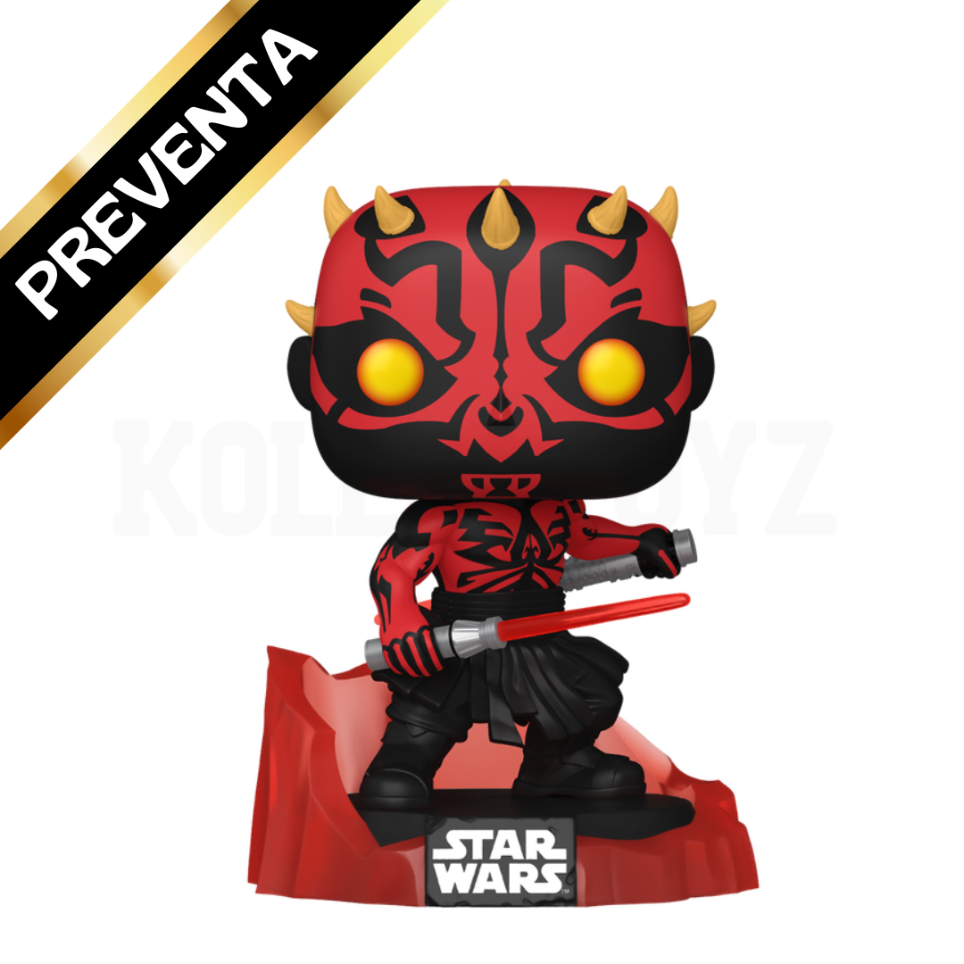PREVENTA Funko Pop Limited Edition Star Wars: Darth Maul Kyber Crystal - LE SUPREME SDCC2026 Exclusive (848)