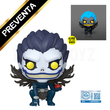 PREVENTA Funko Pop Death Note: Ryuk Glow In The Dark - Exclusive (2382)