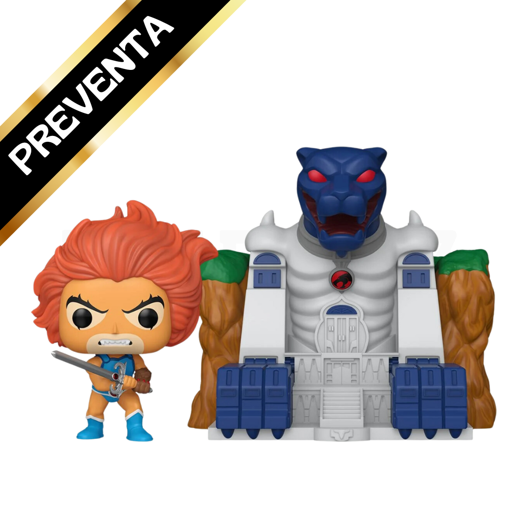 PREVENTA Funko Pop Town ThunderCats: Lion-O with Cat's Lair (45)