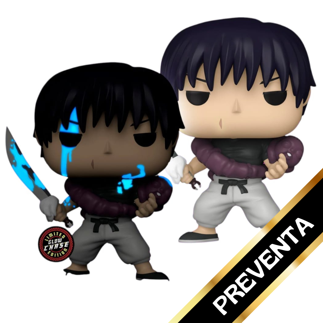 PREVENTA Funko Pop Jujutsu Kaisen: Bundle Toji Fushiguro w/Chase - Chalice Exclusive (1889)