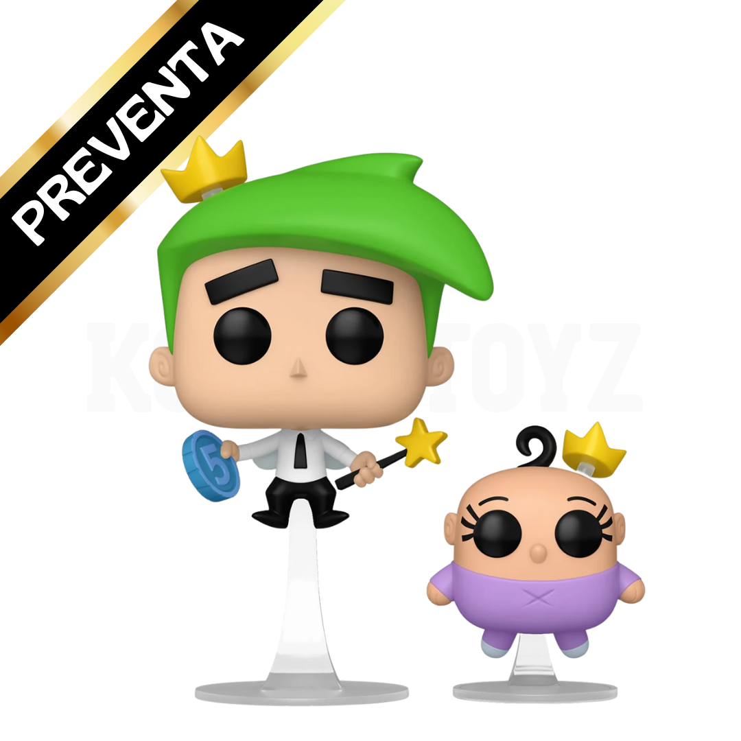 PREVENTA Funko Pop The Fairly Odd Parents: Cosmo & Poof (1691)