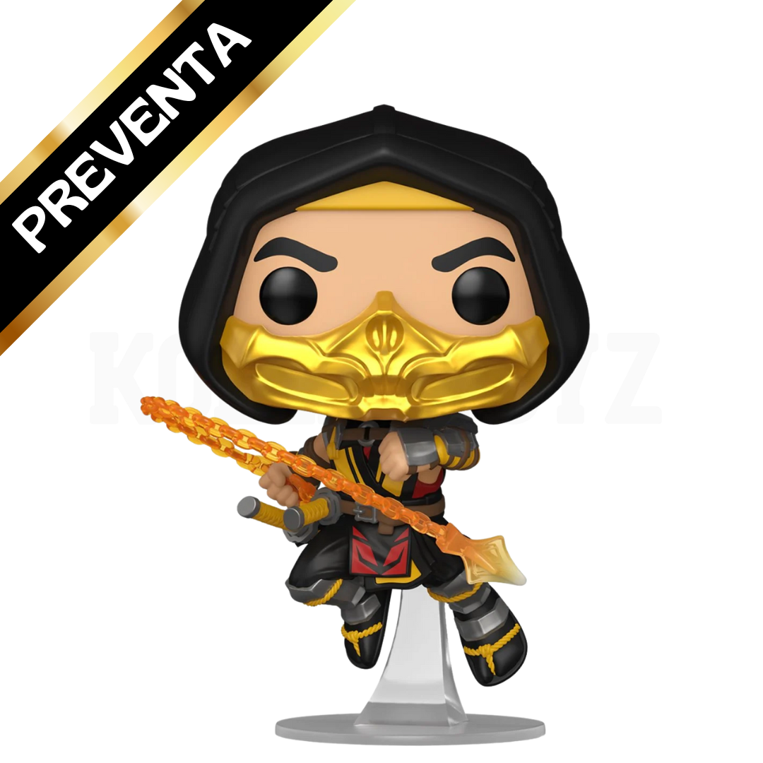 PREVENTA Funko Pop Mortal Kombat 11: Fatality Scorpion (1072)