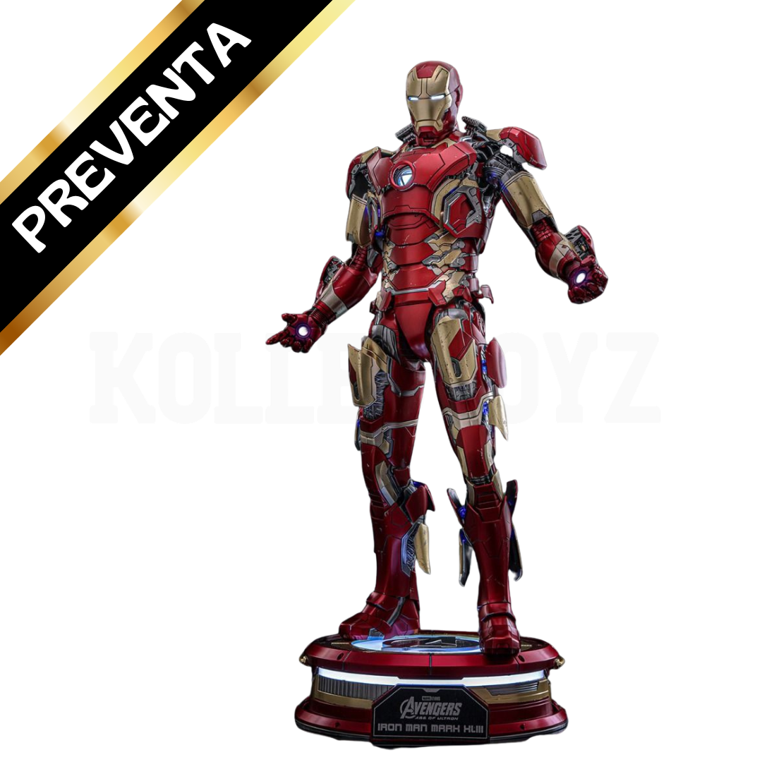 PREVENTA Hot Toys The Avengers: Age Of Ultron: Iron Man Mark XLIII 2.0 Escala 1:6
