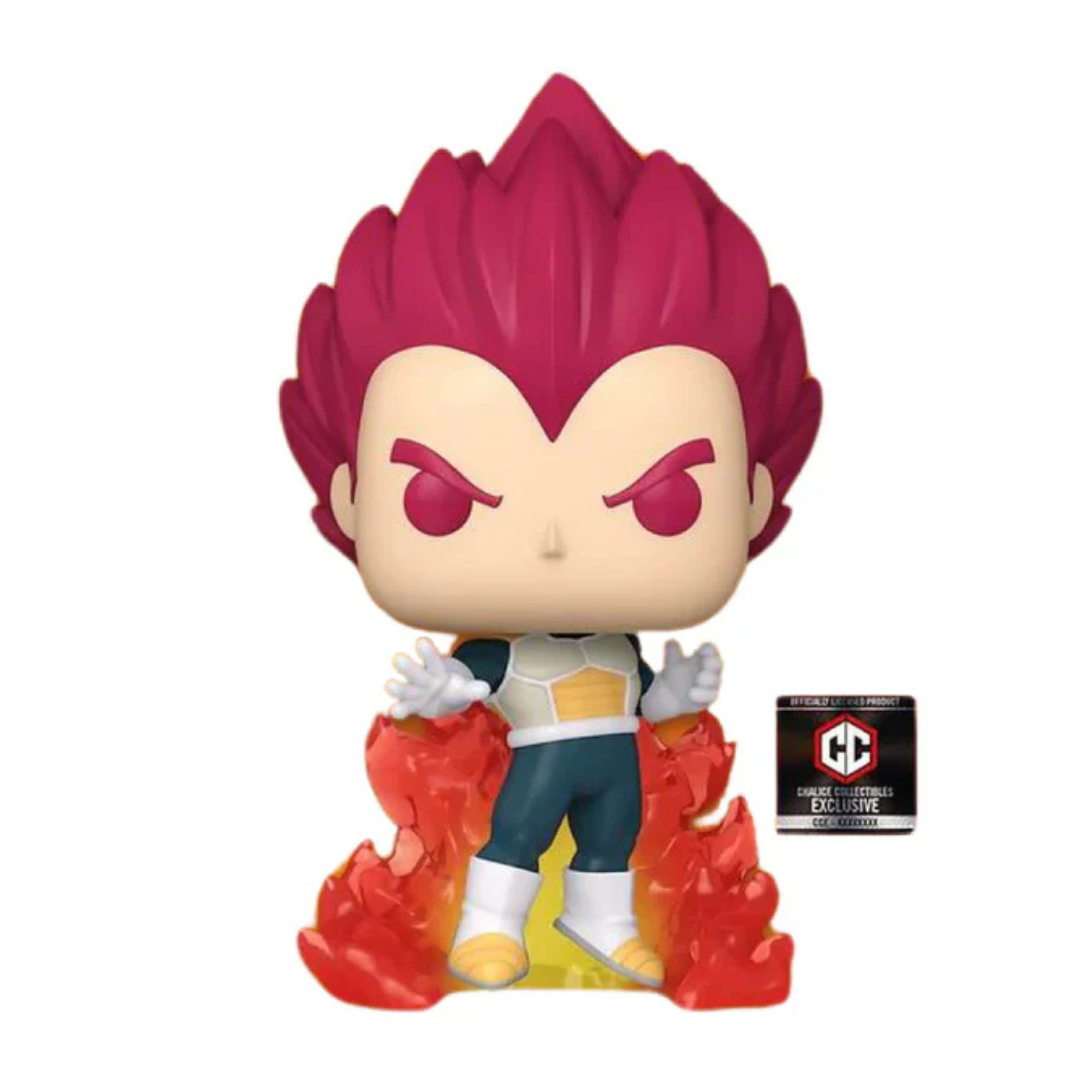 Funko Pop Dragon Ball Super Broly: Super Saiyan God Vegeta - Chalice Exclusive PR (1868)