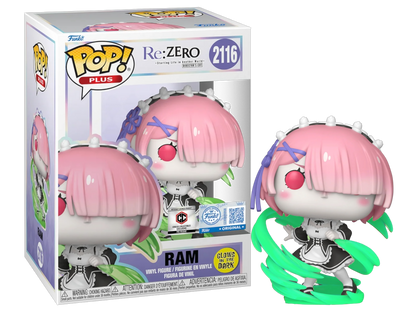 Funko Pop Plus Re: Zero: Ram Glows In The Dark - Chalice PR Exclusive (2116)