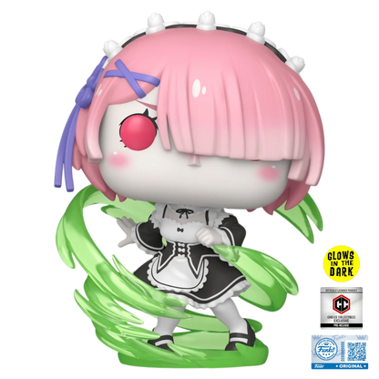 Funko Pop Plus Re: Zero: Ram Glows In The Dark - Chalice PR Exclusive (2116)