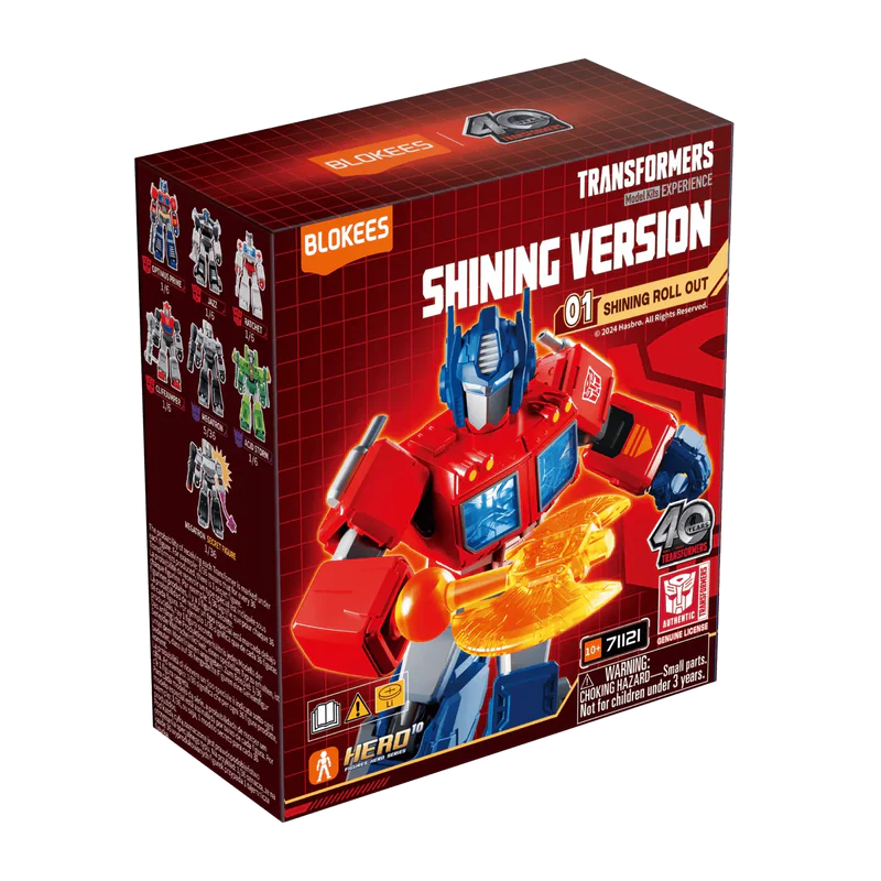 Blokees Shining Version Transformers: 01 Shining Roll Out - Unitario Sorpresa (71121)