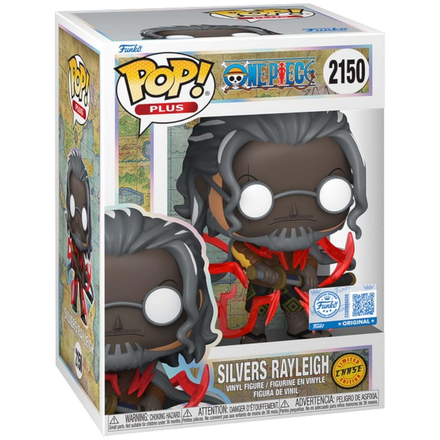 Funko Pop One Piece: Silvers Rayleigh - Exclusive (2150)