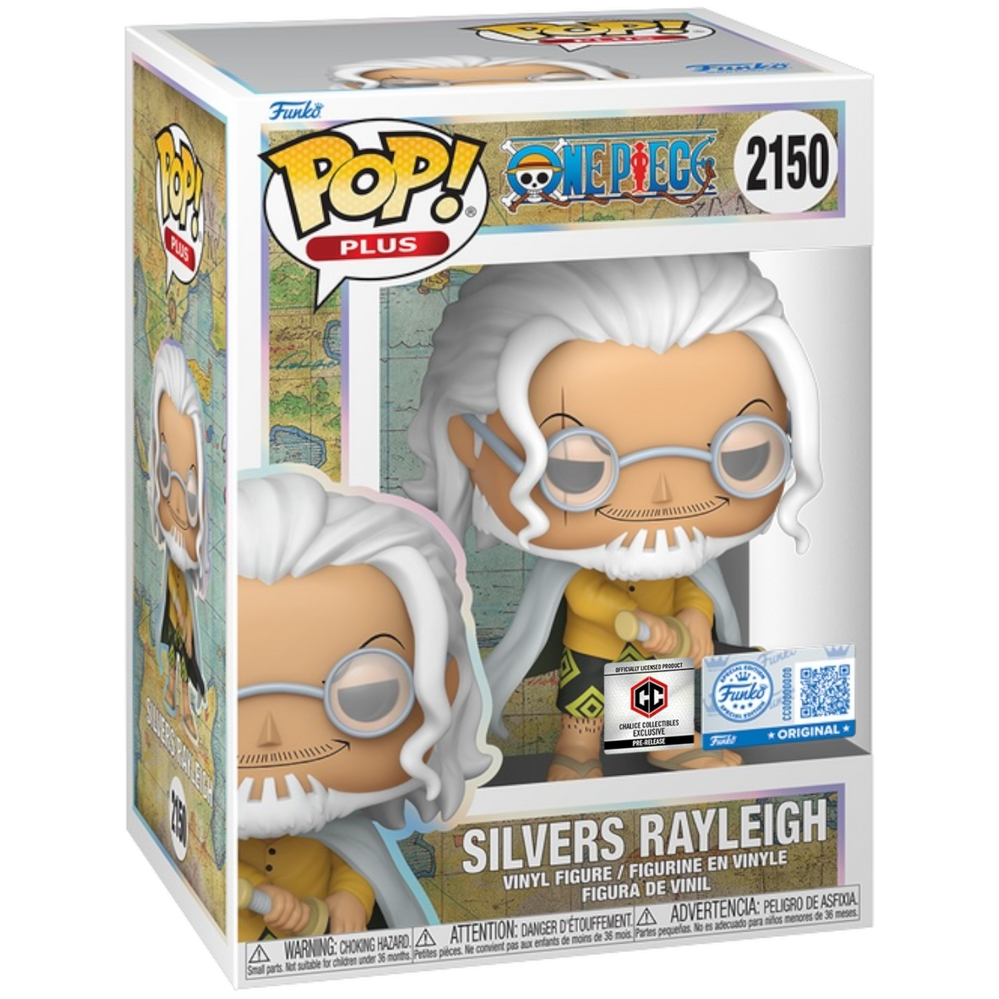 Funko Pop Plus One Piece: Silvers Rayleight - Chalice Exclusive PR (2150)