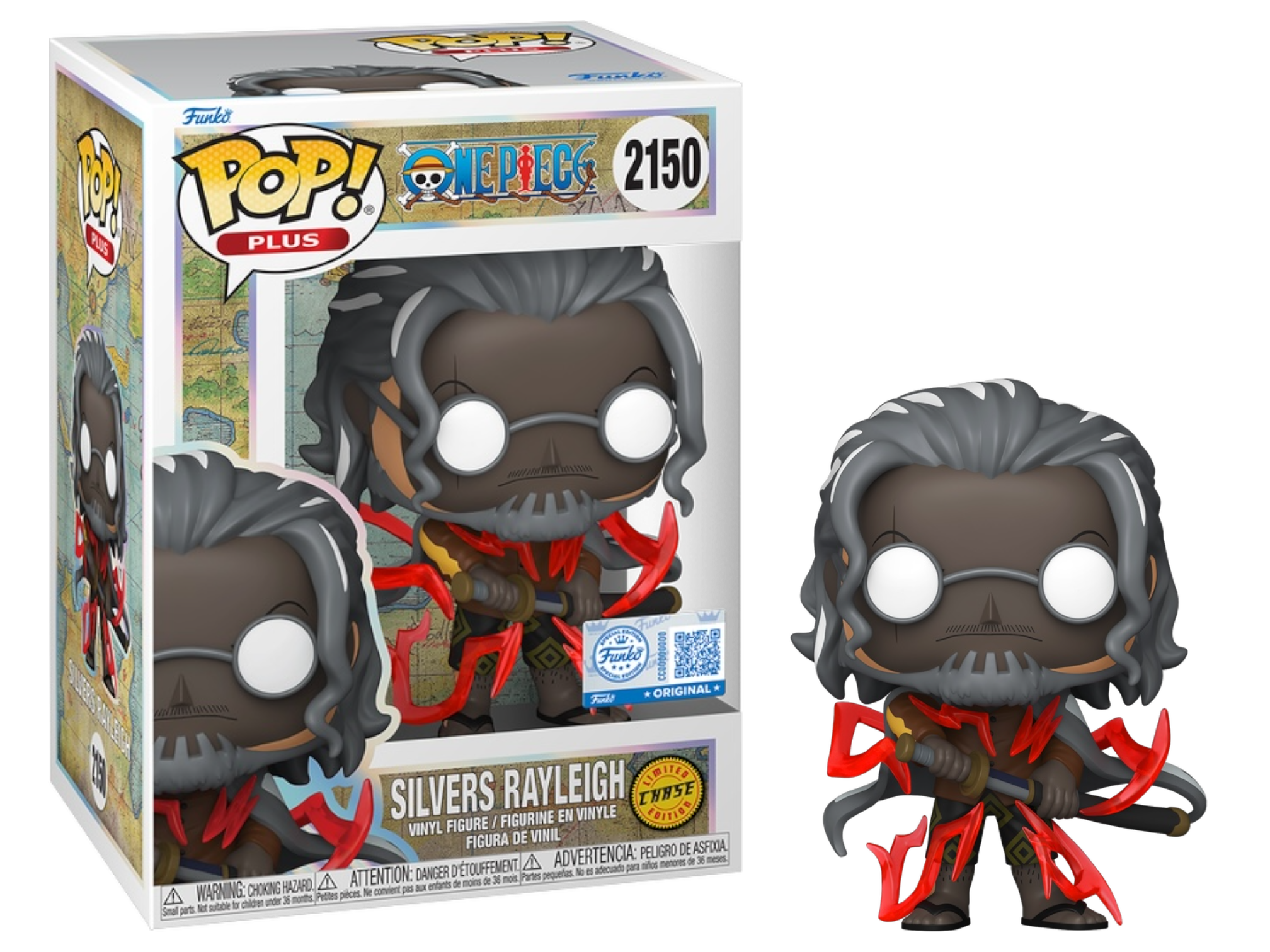 Funko Pop One Piece: Silvers Rayleigh - Exclusive (2150)