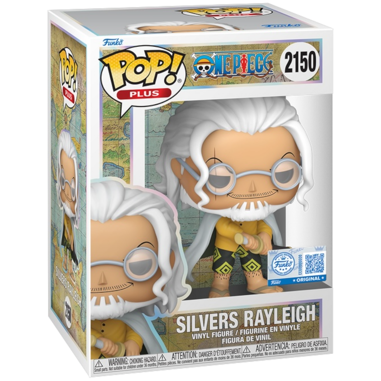 Funko Pop One Piece: Silvers Rayleigh - Exclusive (2150)