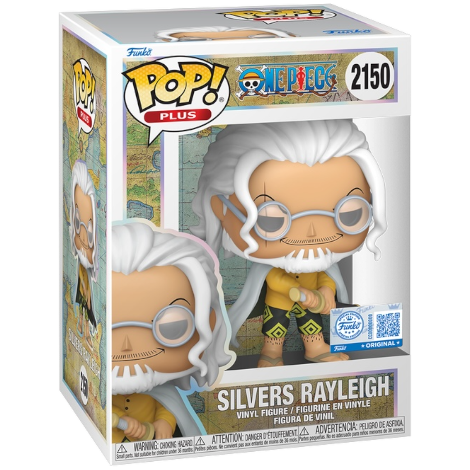 Funko Pop One Piece: Silvers Rayleigh - Exclusive (2150)