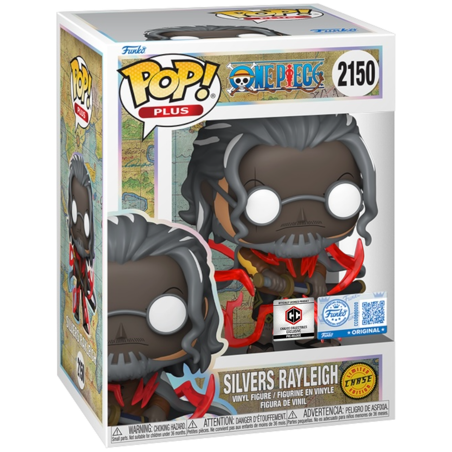 Funko Pop One Piece: Bundle Silvers Rayleight w/Chase - Chalice Exclusive PR (2150)