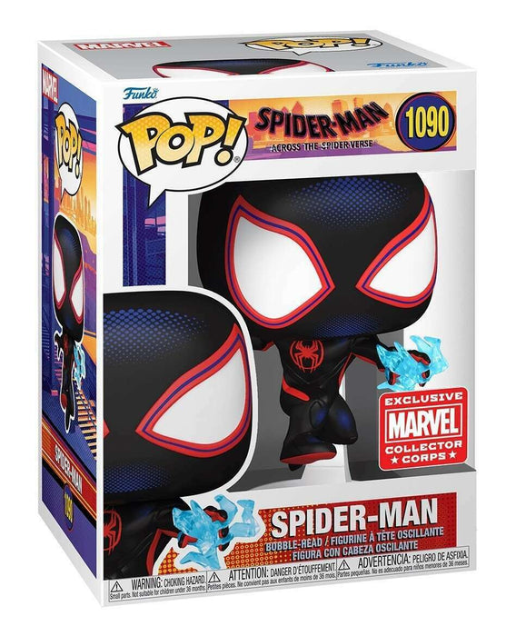 Funko Pop Spider-Man Across the Spiderverse: Spider-man - Collector Corps Exclusive (1090)