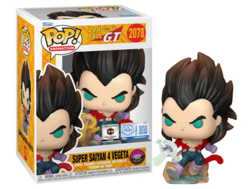 Funko Pop Dragon Ball GT: Super Saiyan 4 Vegeta- Chalice Exclusive PR (2078)