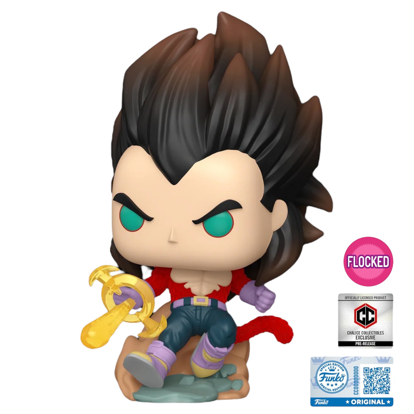 Funko Pop Dragon Ball GT: Super Saiyan 4 Vegeta- Chalice Exclusive PR (2078)