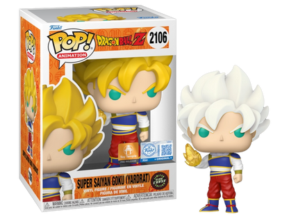 Funko Pop Dragon Ball Z: Bundle Goku Yardrat w/ Chase - Toys Temple Exclusive Sticker PR (2106)
