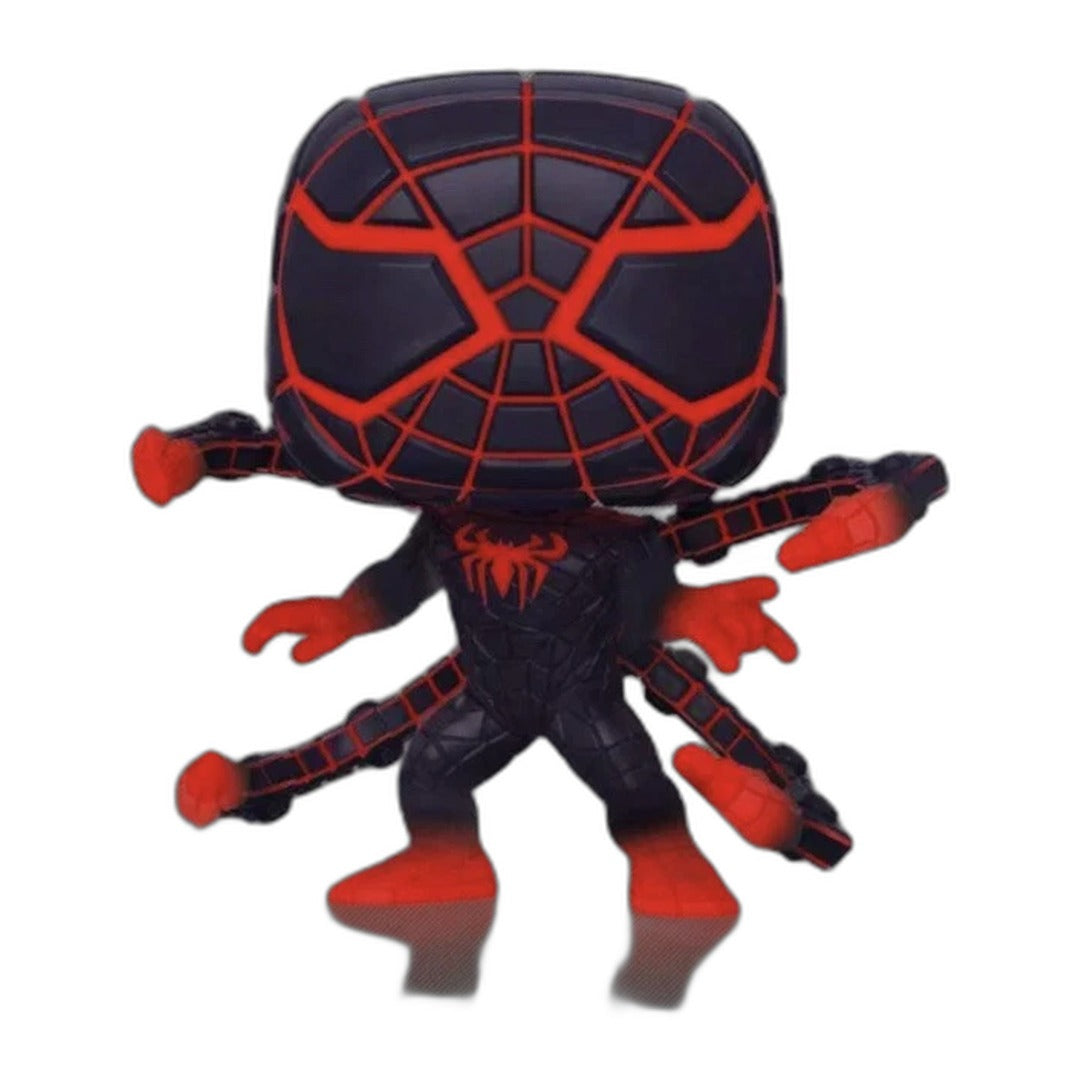 Funko Pop Gamerverse Spider-Man Miles Morales: Miles Morales Programmable Matter Suit Glow - GameStop Exclusive (775)