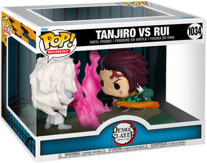 Funko Pop Moment Demon Slayer: Tanjiro Vs Riu (1034)