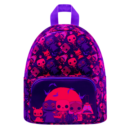 Loungefly The Nightmare Before Christmas: Mini Backpack Blacklight