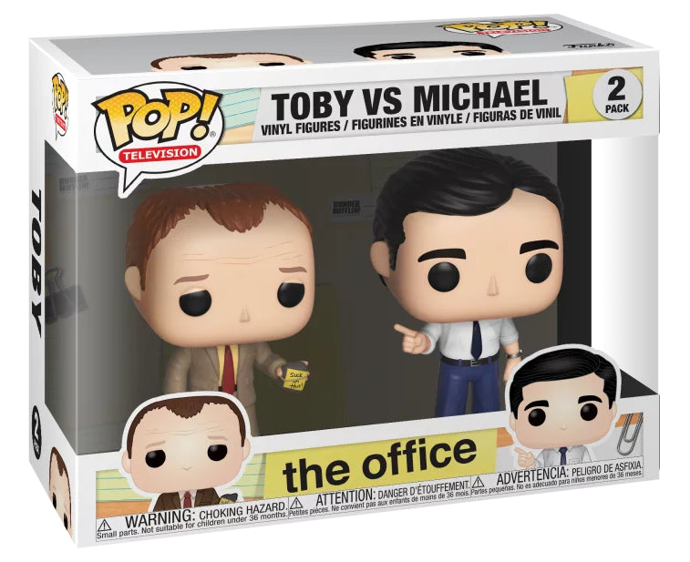 Funko Pop The Office: Toby vs. Michael 2-pack