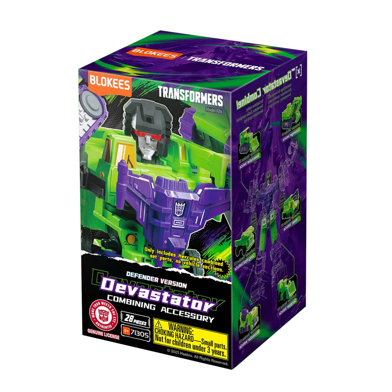 Blokees Defender Version Transformers: Devastator Kits Combining Accessory