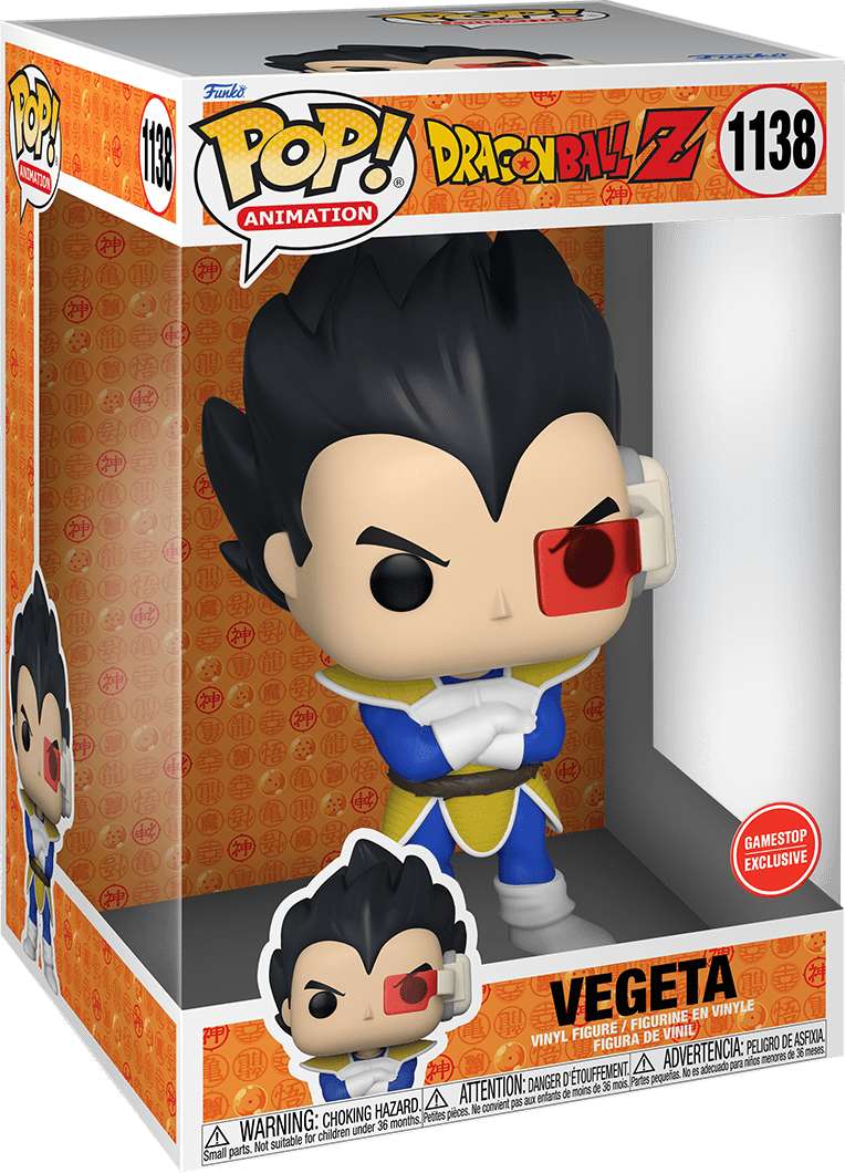 Funko Pop Jumbo Dragon Ball Z: Vegeta - Gamestop Exclusive  (1138)