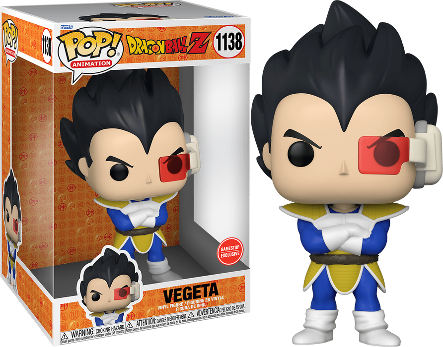 Funko Pop Jumbo Dragon Ball Z: Vegeta - Gamestop Exclusive  (1138)