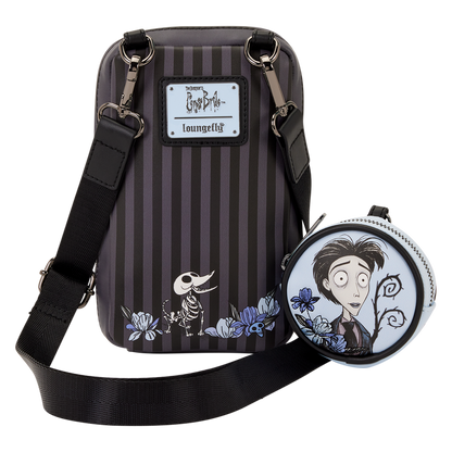 Loungefly Corpse Bride Emily Sling Crossbody Bag with Coin Bag