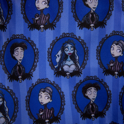 Loungefly Corpse Bride Emily Sling Crossbody Bag with Coin Bag