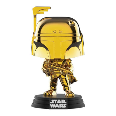 Funko Pop Star Wars: Boba Fett Gold Chrome - Galactic Convention Exclusive (297)