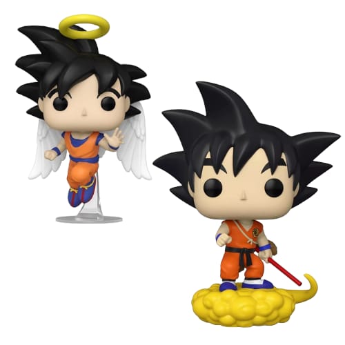 Funko Pop Bundle Dragon Ball: Goku Nube Voladora y Goku Alado