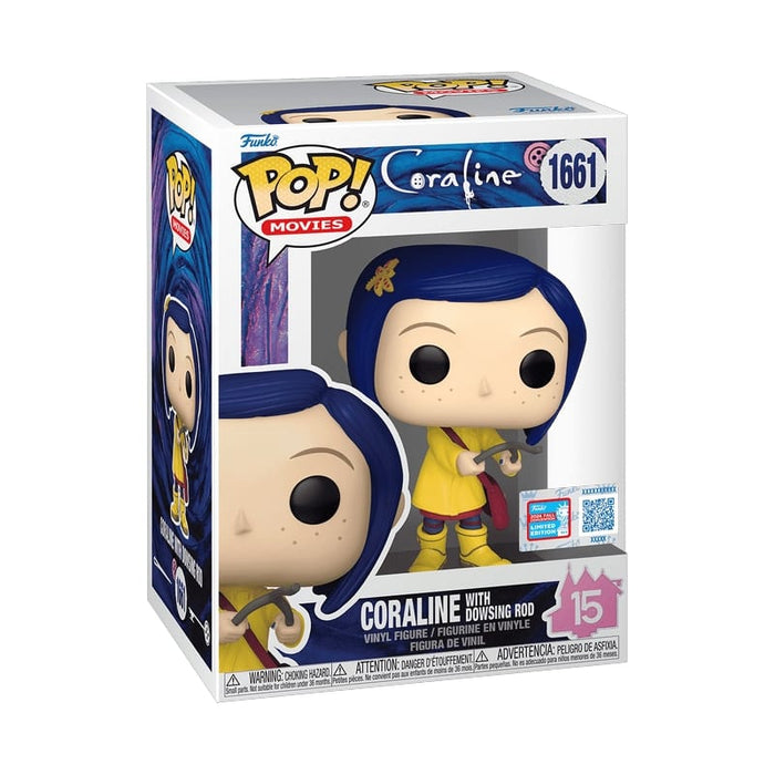 Funko Pop Coraline: Coraline with dowsing rod - NYCC 2024 Exclusive (1661)