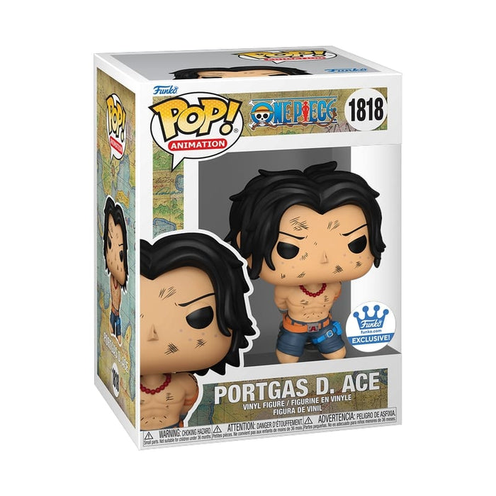 Funko Pop One Piece: Portgas D. Ace - Funkoshop Exclusive (1818)