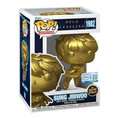 Funko Pop Solo Leveling: Sung Jinwoo Gold - Anime of the Year 2025 (1982)
