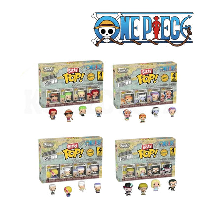 Funko Pop Bitty 4-pack One Piece Bundle