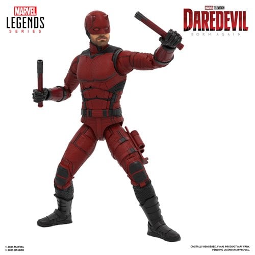Marvel Legends Daredevil: Figura Accion 6 Pulgadas Daredevil