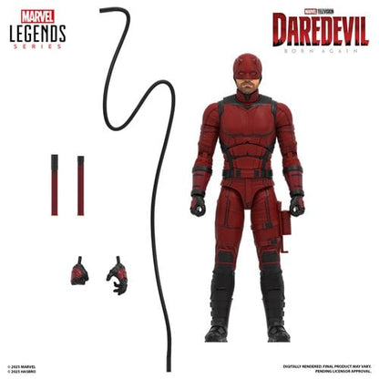 Marvel Legends Daredevil: Figura Accion 6 Pulgadas Daredevil